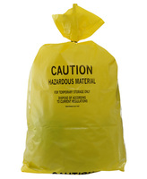 Hazardous Materials Low-Density Flat Liner, Associated Bag