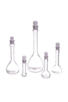 SP Wilmad-LabGlass Volumetric Flasks, Class A, Wide Mouth, Heavy Duty, SP Industries