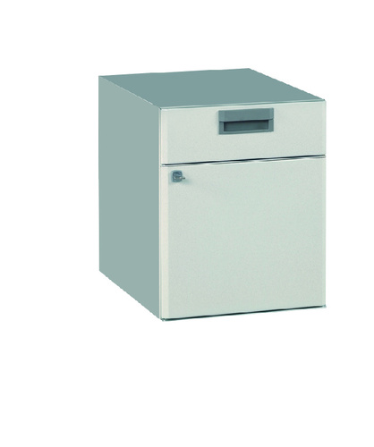 Utility and File Cabinet, with 2 shelves, double door, 36inchhigh x 13inch deep, M30 width