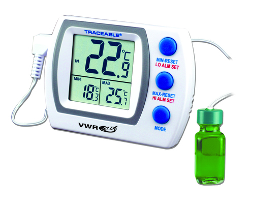 VWR* Refrigerator/Freezer Thermometer