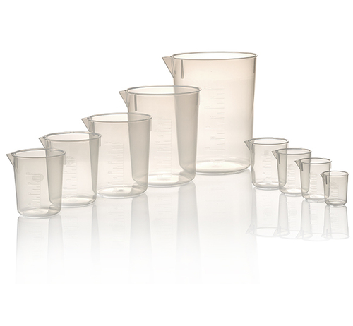 Nalgene™ Economy Griffin Low-Form Plastic Beakers, Polypropylene, Thermo Scientific
