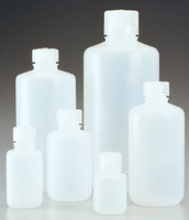 Nalgene® Narrow-Mouth Packaging Bottles, Translucent Amber HDPE, Bulk Pack, Thermo Scientific