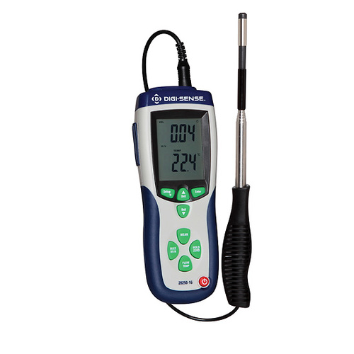 Digi-Sense Hot Wire Thermoanemometer 3x 2x8-1/4in