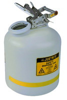 Justrite® Polyethylene Liquid Disposal Can