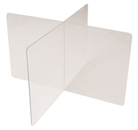 Four-Way Breath Shield Dividers for Square or Round Table, Eagle MHC