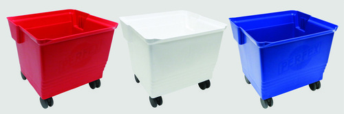 Buckets with Casters, 36 L, Perfex