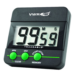 VWR®, Temporizador digital/cronómetro, Jumbo