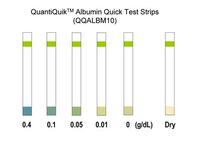 QuantiQuik™ Albumin Quick Test Strips, BioAssay Systems