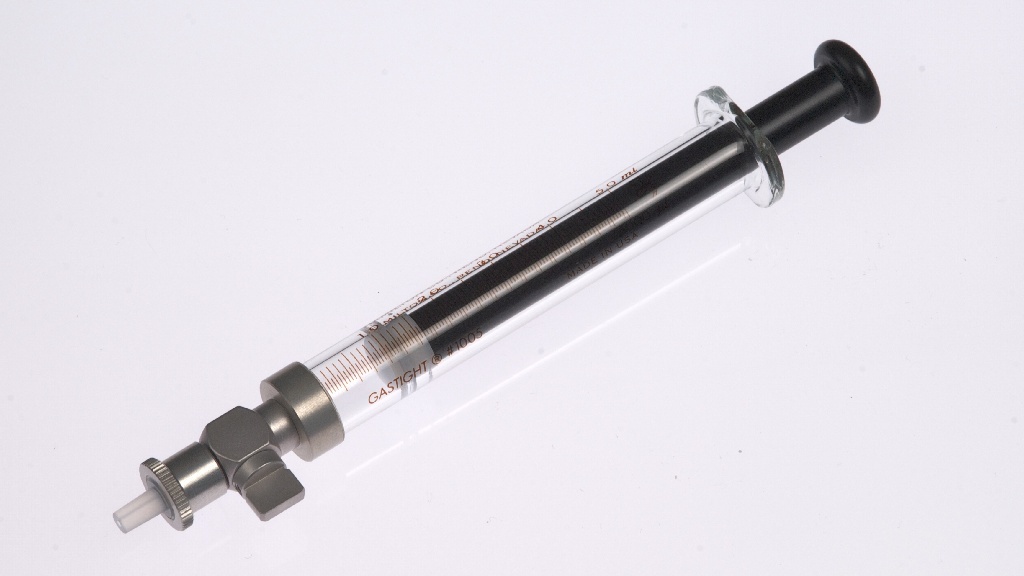 Gastight® 1000 Series SampleLock™ Purge and Trap Syringe, Hamilton ...