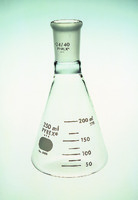PYREX® Erlenmeyer Flasks, Graduated, Narrow Mouth, [ST] Joint, Corning
