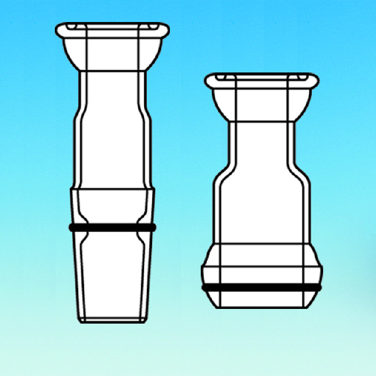 Adapter, Connecting, Ace Glass Incorporated | Adapters, Joints with ...