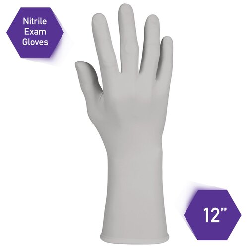 Kimberly-Clark* Sterling Xtra 12" Grey Nitrile Glove
