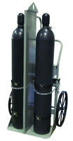 Double Cylinder Hand Truck with Firewall and Hoist Ring, Justrite®