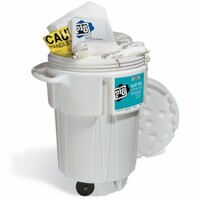 PIG® Oil-Only Spill Kit in 95-Gallon Wheeled Overpack Salvage Drum, New Pig