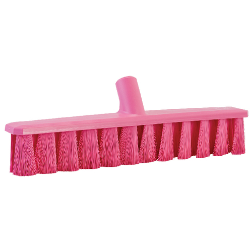 Vikan® 16" UST Push Broom Head, Soft Bristles, Remco