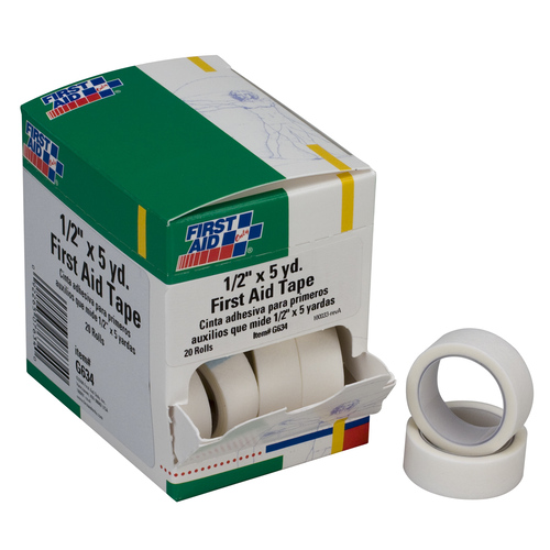 First Aid Tape 1/2In X 5 Yards 20/BOX
