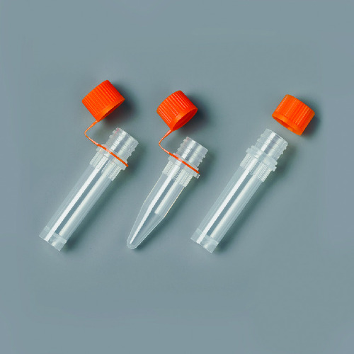 Corning® Microcentrifuge Tubes with Screw Caps, Polypropylene, Sterile, Corning