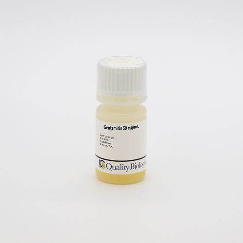 Gentamicin sulfate 50 mg/mL, sterile filtered