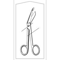 Econo™ Sterile Lister Bandage Scissors, Sklar