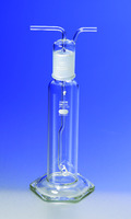 PYREX® Gas Washing Bottle, with Side Inlet, Coarse Fritted Disc, Corning