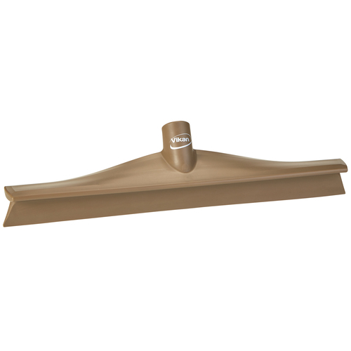 Squeegee Ultra Hygiene 16in Pp/Rb Brown, one-piece, single blade squeegee has an ultra-hygienic design that minimizes areas for water and food soils to collect, seamless, one-piece contstruction is especially effective in areas requiring, highest level of hygiene. Good foundation for any HACCP