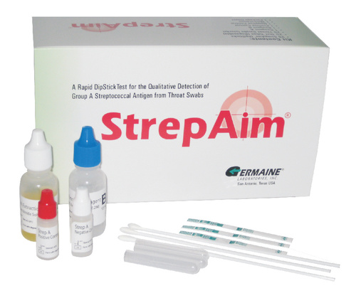 Group A Strep Antigen Kit Strepaim 25Tst