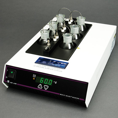 SPE - QuikVap Evaporating System, Voltage: 240 V, Adjustable digital controller allows you to accurately set and maintain your temperature throughout the evaporation process, Even distribution of heat to your samples provides rapid and consistent solvent evaporation, Adaptable for aluminum pans