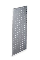 18-Gauge Steel Square Hole Pegboard Strip with Mounting Hardware, 30" Width