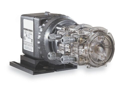 Stenner Double Head Adjustable Mechanical Peristaltic Pump, 170 GPD, 230 VAC