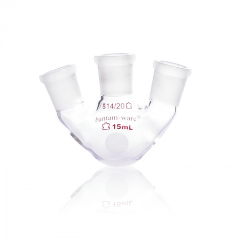 KIMBLE® Distilling Flasks, Round Bottom, 3-Neck, DWK Life Sciences
