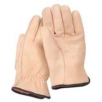Silver Solution Grain Leather Driver Gloves, Wells Lamont