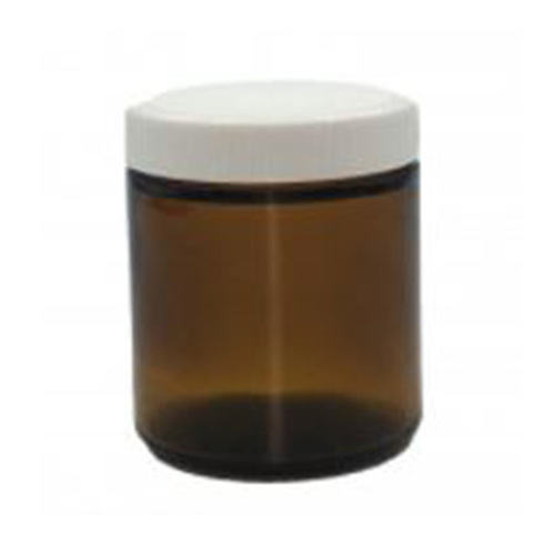 Cole-Parmer® Essentials Straight-Sided Jars, Amber Glass, Antylia Scientific