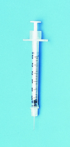 1mL Insulin Syringe with Permanently Attached Needle