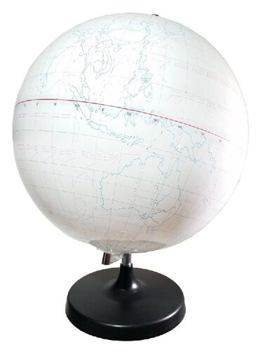 Whiteboard Globe Directly Mrk On Surface