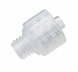 Masterflex® Adapter Fittings, Male Luer to Threaded, Straight