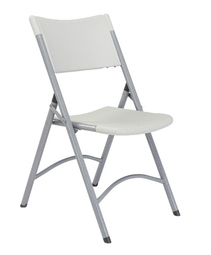 600 Series Heavy Duty Plastic Folding Chairs, National Public Seating