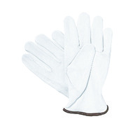 Grain Goatskin Leather Driver’s Gloves, Wells Lamont