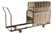 NPS® Folding Chair Dollys for Vertical Storage, National Public Seating