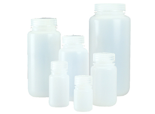 NALGENE* Laboratory Bottles, Low-Density Polyethylene, Wide Mouth