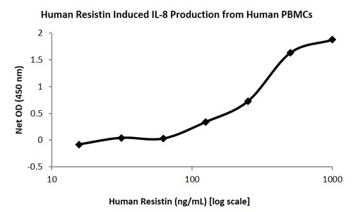 Human Recombinant Resistin (from <i>E. coli</i>)