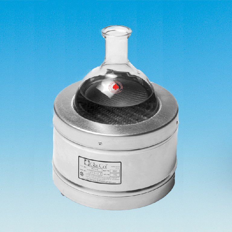 Mantle, Aluminum Housing, Low Form, Solid Bottom, for Cylindrical