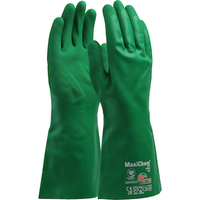MaxiChem® Cut™ Nitrile Blend Coated Gloves with TriTech™ Liner and Non-Slip Grip on Palm and Fingers