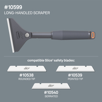 Long-Handled Scraper With Safety Blade, Slice®