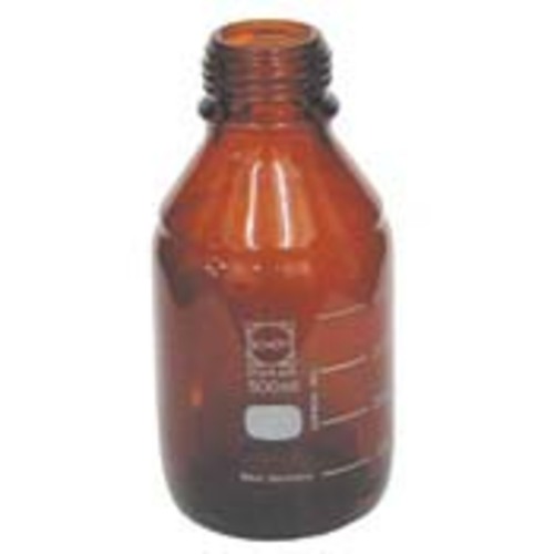 Bottle Media Storage Amber Stained 250Ml