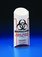 SP Bel-Art Biohazard Sharp Object Pouch and Stand, Bel-Art Products, a part of SP