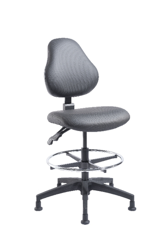 VWR Lab Chair 22.75-32 in 2 in Glides