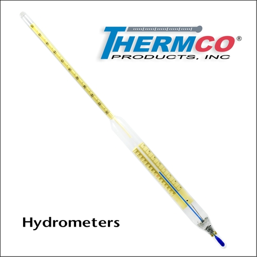 API Precision Combined Form Hydrometer, Thermco