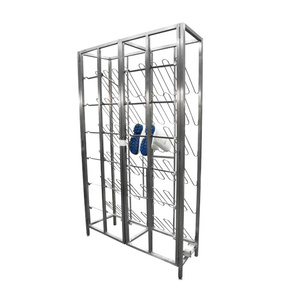 Stainless steel boot on sale rack