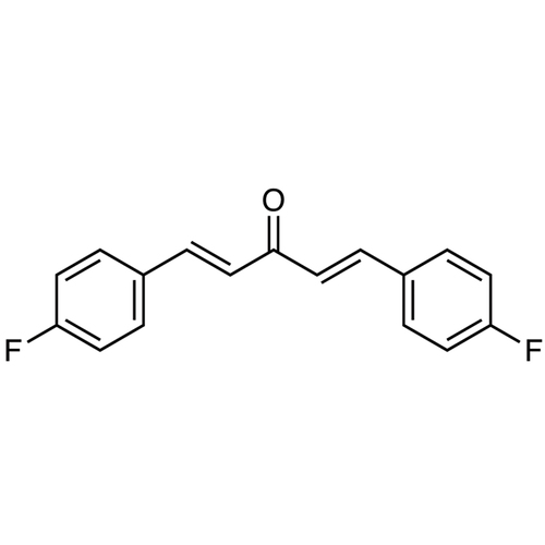 trans,trans-1,5-Bis(4-fluorophenyl)-1,4-pentadien-3-one ≥98.0% (by HPLC)