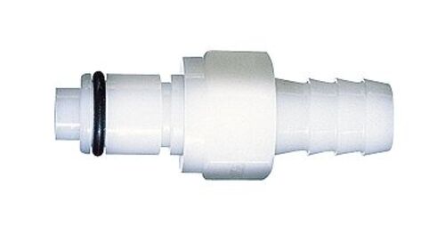 CPC (Colder) Quick-Disconnect Fitting, Hosebarb Insert, Polypropylene, Straight-Through, 1/16" ID